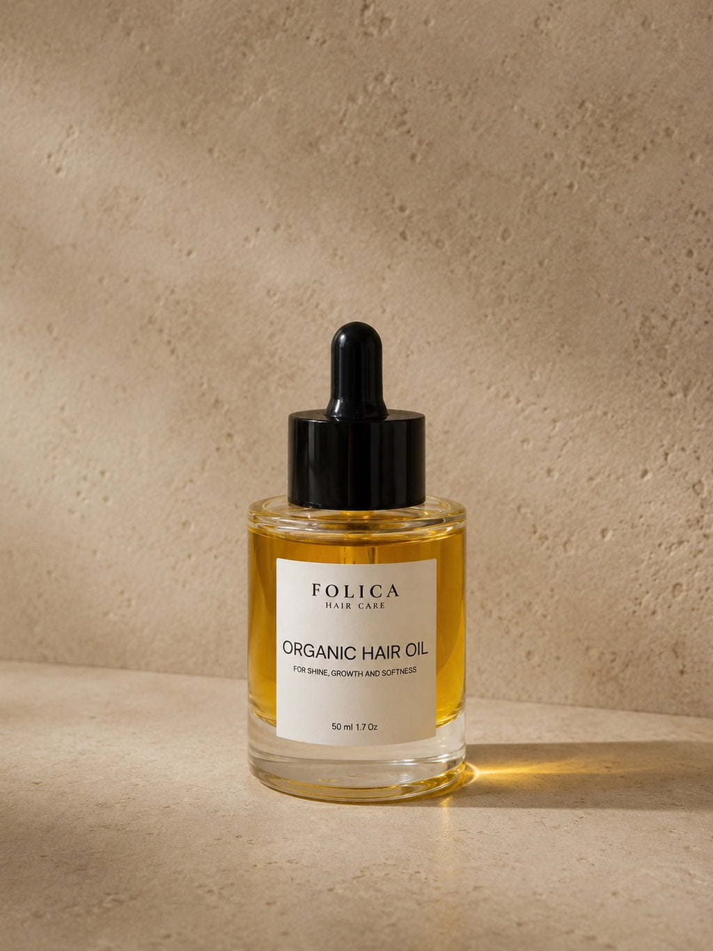 Organic Hair Oil by Folica Haircare 50 ml